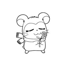 Coloring page: Hamtaro (Cartoons) #40089 - Free Printable Coloring Pages