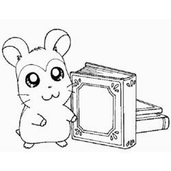 Coloring page: Hamtaro (Cartoons) #40117 - Free Printable Coloring Pages