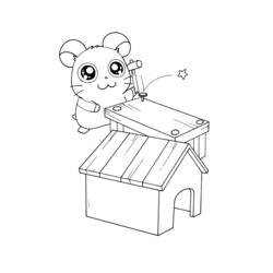 Coloring page: Hamtaro (Cartoons) #40182 - Free Printable Coloring Pages