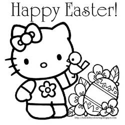 Coloring page: Hello Kitty (Cartoons) #36751 - Free Printable Coloring Pages