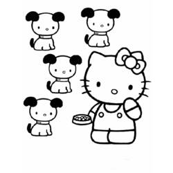 Coloring page: Hello Kitty (Cartoons) #36765 - Free Printable Coloring Pages