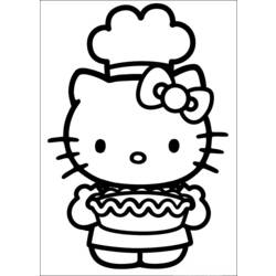 Coloring page: Hello Kitty (Cartoons) #36771 - Free Printable Coloring Pages