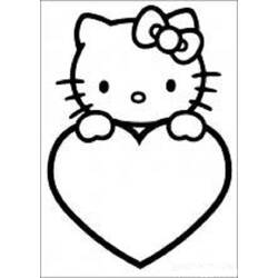 Coloring page: Hello Kitty (Cartoons) #36774 - Printable coloring pages