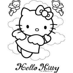 Coloring page: Hello Kitty (Cartoons) #36783 - Free Printable Coloring Pages