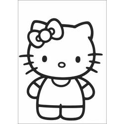 Coloring page: Hello Kitty (Cartoons) #36791 - Free Printable Coloring Pages