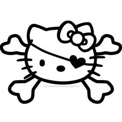 Coloring page: Hello Kitty (Cartoons) #36820 - Free Printable Coloring Pages