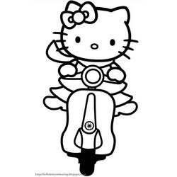 Coloring page: Hello Kitty (Cartoons) #36831 - Free Printable Coloring Pages