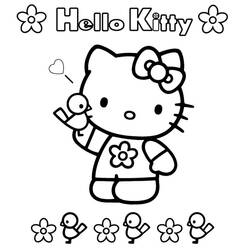 Coloring page: Hello Kitty (Cartoons) #36852 - Free Printable Coloring Pages