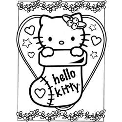 Coloring page: Hello Kitty (Cartoons) #36854 - Free Printable Coloring Pages