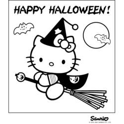 Coloring page: Hello Kitty (Cartoons) #36856 - Free Printable Coloring Pages