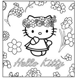Coloring page: Hello Kitty (Cartoons) #36858 - Printable coloring pages