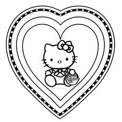 Coloring page: Hello Kitty (Cartoons) #36873 - Free Printable Coloring Pages