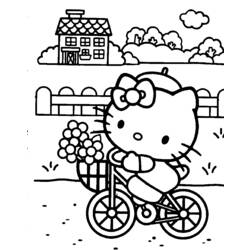 Coloring page: Hello Kitty (Cartoons) #36875 - Free Printable Coloring Pages