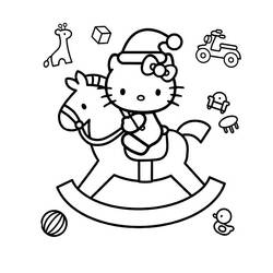 Coloring page: Hello Kitty (Cartoons) #36876 - Free Printable Coloring Pages