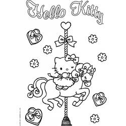 Coloring page: Hello Kitty (Cartoons) #36881 - Free Printable Coloring Pages