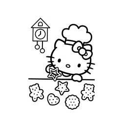 Coloring page: Hello Kitty (Cartoons) #36918 - Free Printable Coloring Pages