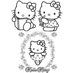 Coloring page: Hello Kitty (Cartoons) #36924 - Free Printable Coloring Pages