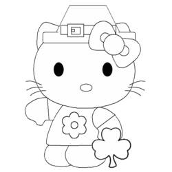 Coloring page: Hello Kitty (Cartoons) #36928 - Free Printable Coloring Pages