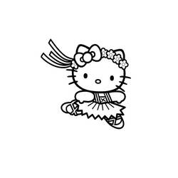 Coloring page: Hello Kitty (Cartoons) #36938 - Free Printable Coloring Pages