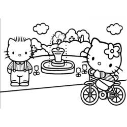 Coloring page: Hello Kitty (Cartoons) #36951 - Free Printable Coloring Pages