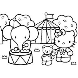 Coloring page: Hello Kitty (Cartoons) #36968 - Free Printable Coloring Pages