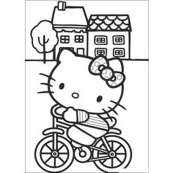 Coloring page: Hello Kitty (Cartoons) #36969 - Free Printable Coloring Pages