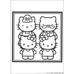 Coloring page: Hello Kitty (Cartoons) #36991 - Free Printable Coloring Pages