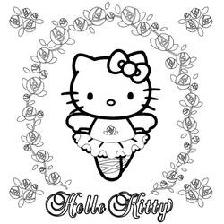 Coloring page: Hello Kitty (Cartoons) #36992 - Free Printable Coloring Pages