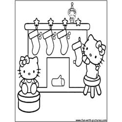 Coloring page: Hello Kitty (Cartoons) #37016 - Free Printable Coloring Pages