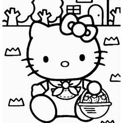 Coloring page: Hello Kitty (Cartoons) #37033 - Free Printable Coloring Pages