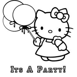 Coloring page: Hello Kitty (Cartoons) #37053 - Free Printable Coloring Pages