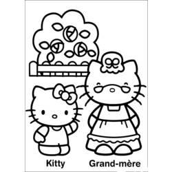 Coloring page: Hello Kitty (Cartoons) #37056 - Free Printable Coloring Pages