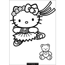 Coloring page: Hello Kitty (Cartoons) #37057 - Free Printable Coloring Pages