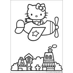 Coloring page: Hello Kitty (Cartoons) #37078 - Free Printable Coloring Pages