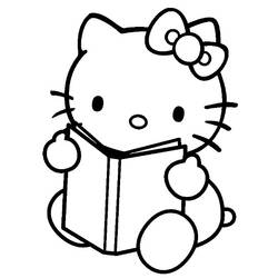 Coloring page: Hello Kitty (Cartoons) #37084 - Free Printable Coloring Pages