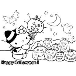 Coloring page: Hello Kitty (Cartoons) #37088 - Free Printable Coloring Pages