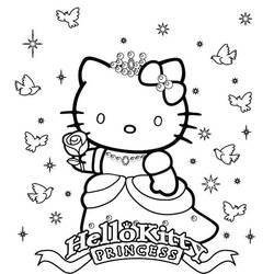 Coloring page: Hello Kitty (Cartoons) #37095 - Free Printable Coloring Pages