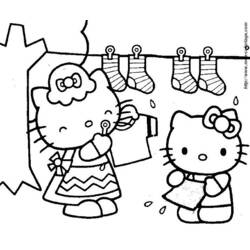 Coloring page: Hello Kitty (Cartoons) #37107 - Free Printable Coloring Pages