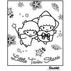 Coloring page: Hello Kitty (Cartoons) #37118 - Free Printable Coloring Pages
