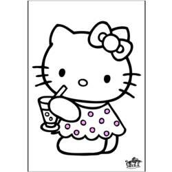 Coloring page: Hello Kitty (Cartoons) #37119 - Free Printable Coloring Pages