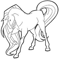 Coloring page: Horseland (Cartoons) #53796 - Printable coloring pages