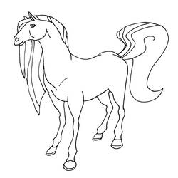 Coloring page: Horseland (Cartoons) #53797 - Printable coloring pages