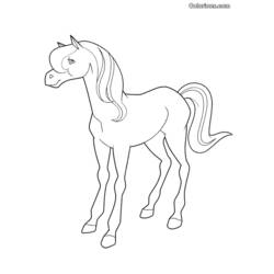 Coloring page: Horseland (Cartoons) #53798 - Printable coloring pages