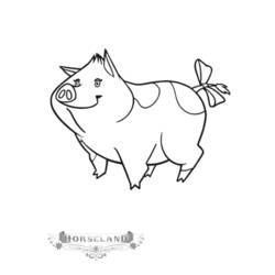 Coloring page: Horseland (Cartoons) #53816 - Free Printable Coloring Pages