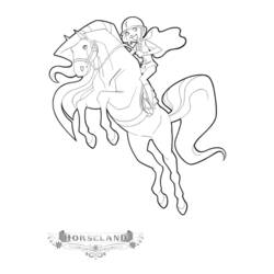 Coloring page: Horseland (Cartoons) #53842 - Free Printable Coloring Pages