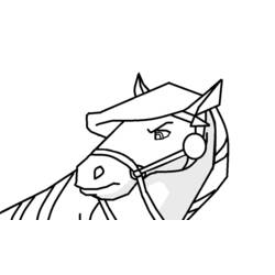 Coloring page: Horseland (Cartoons) #53850 - Printable coloring pages