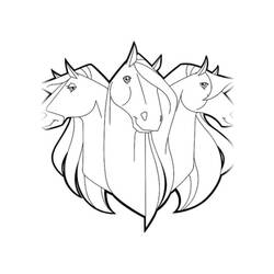 Coloring page: Horseland (Cartoons) #53873 - Printable coloring pages