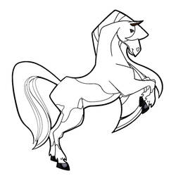 Coloring page: Horseland (Cartoons) #53881 - Printable coloring pages