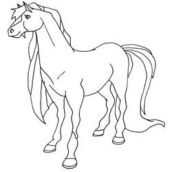 Coloring page: Horseland (Cartoons) #53929 - Printable coloring pages