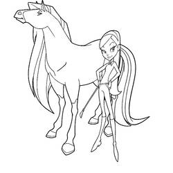 Coloring page: Horseland (Cartoons) #53938 - Printable coloring pages